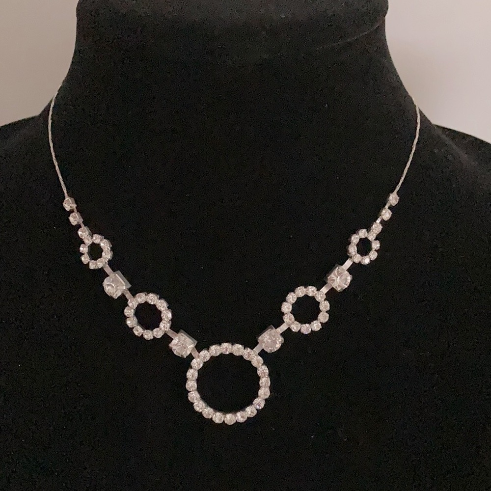 Vintage Rhinestone Necklace